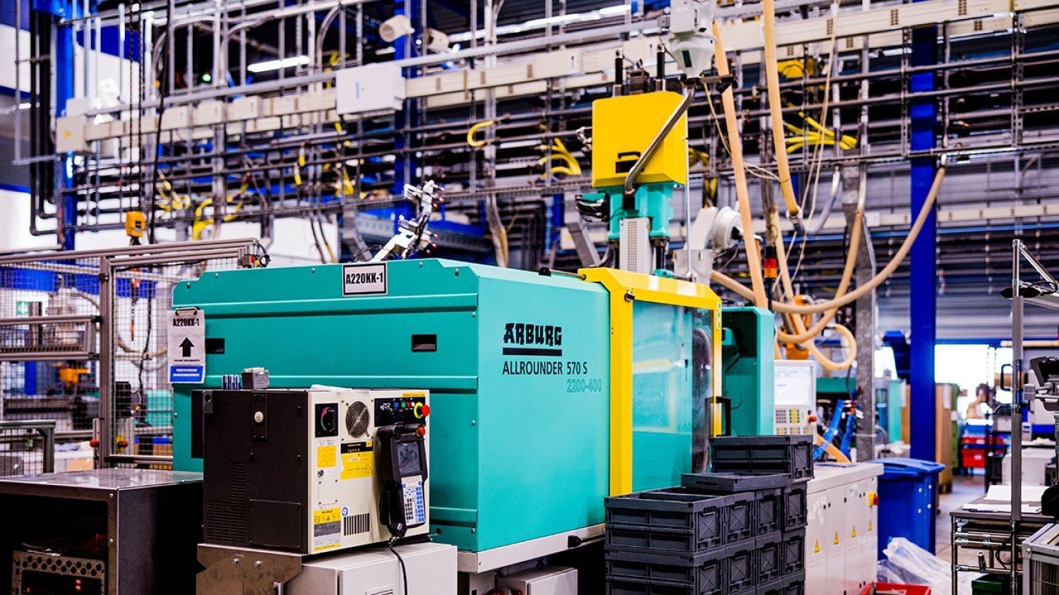 Series production machine